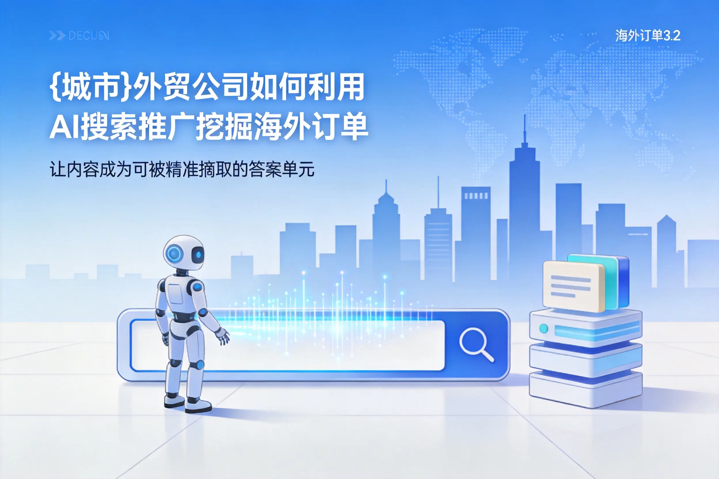 北海外贸公司如何利用AI搜索推广挖掘海外订单