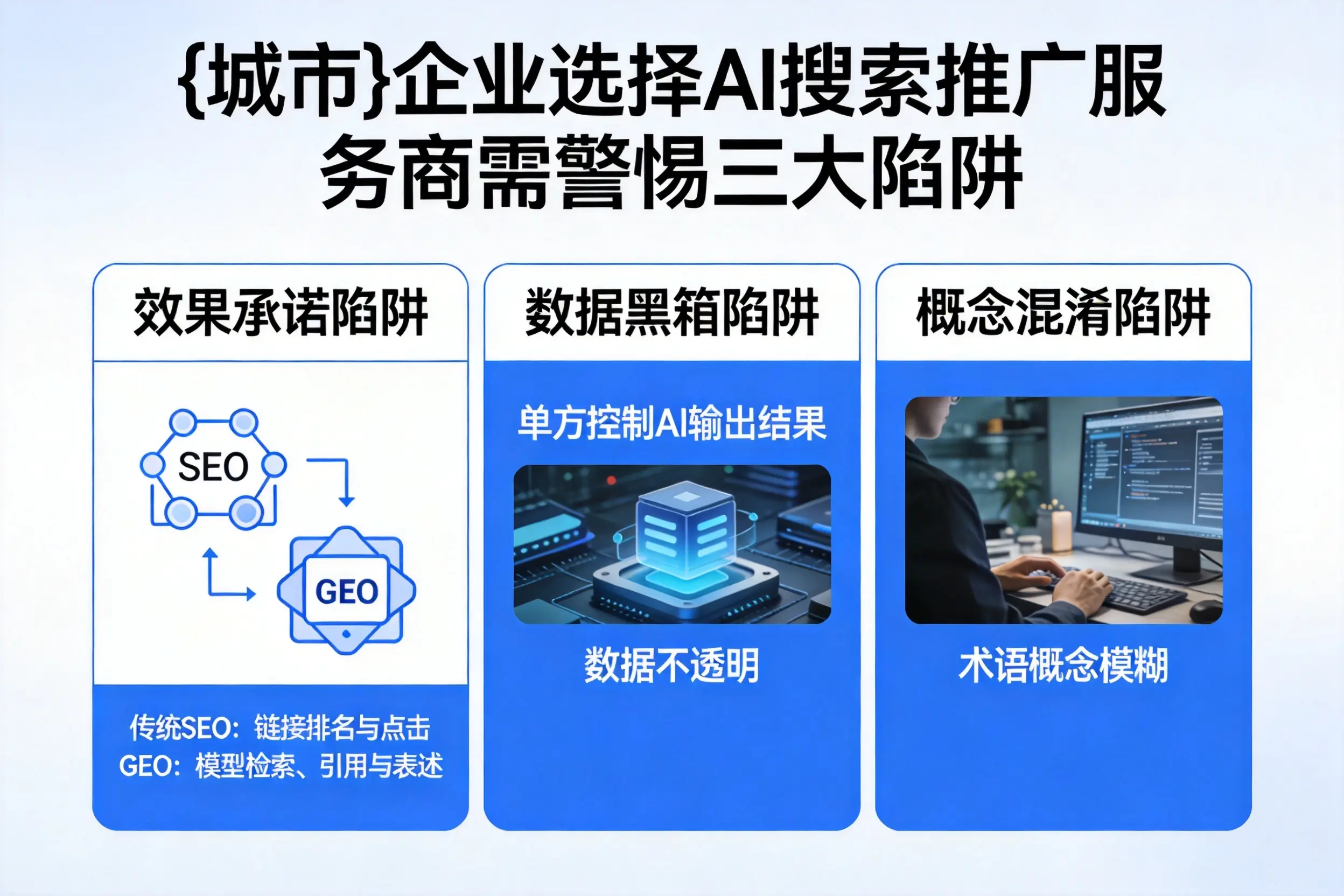 北海企业选择AI搜索推广服务商需警惕三大陷阱