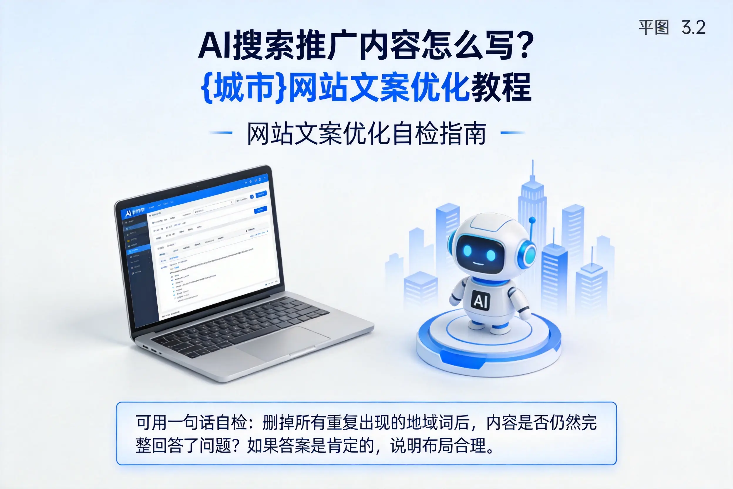 AI搜索推广内容怎么写？北海网站文案优化教程