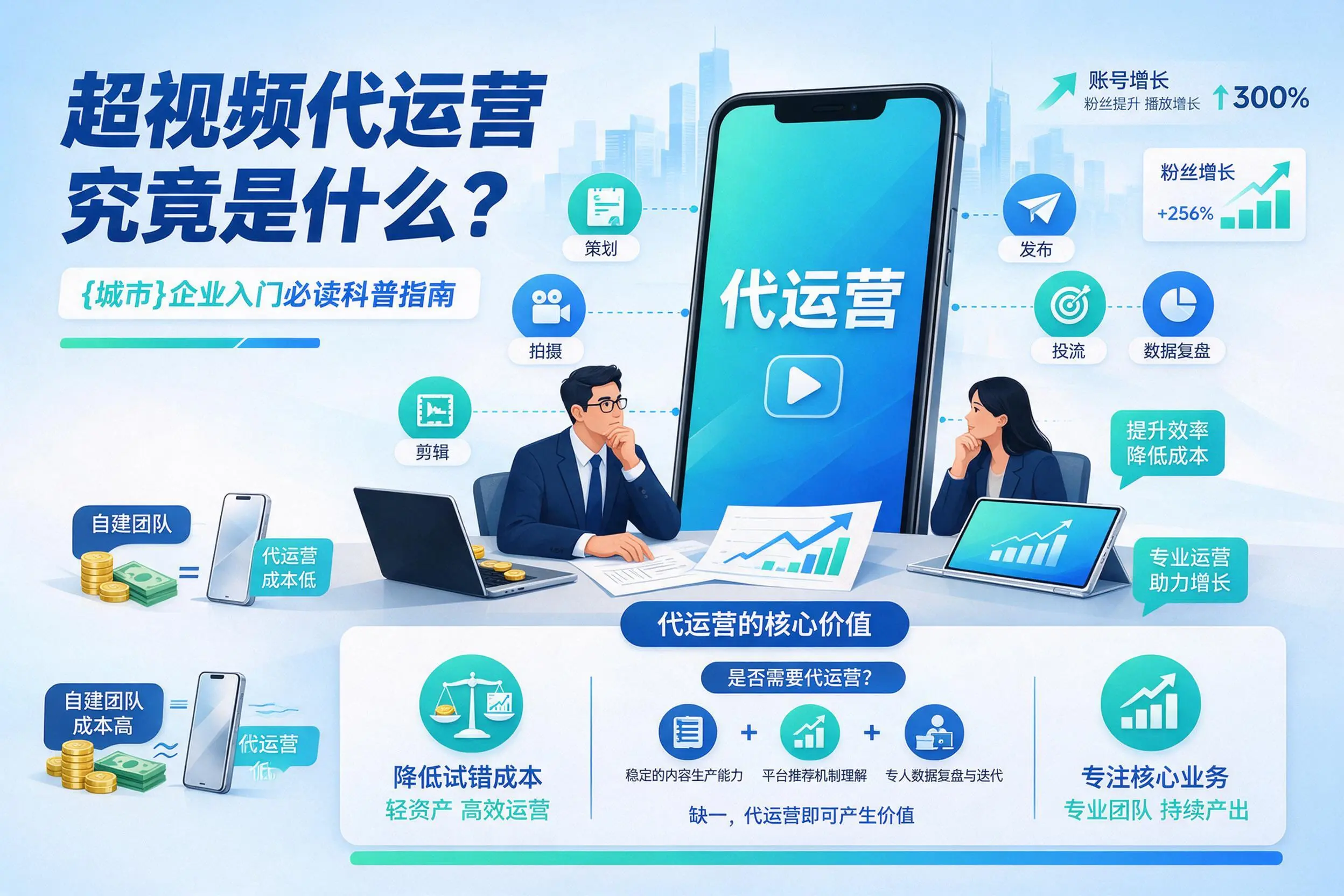 短视频代运营究竟是什么?北海企业入门必读科普指南