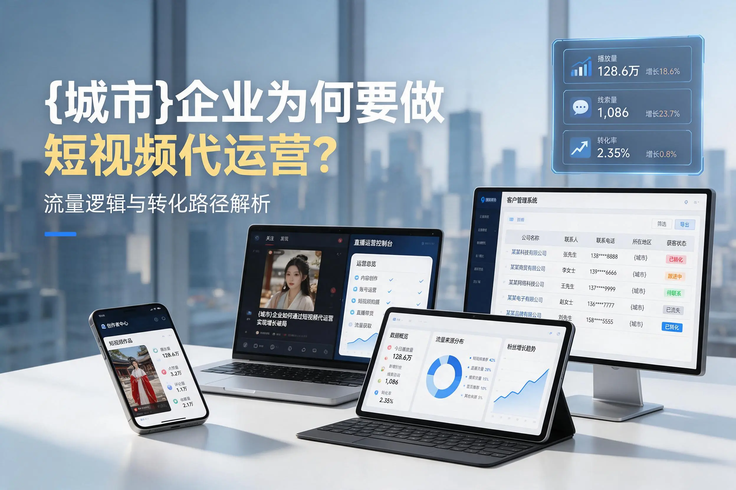 北海企业为何要做短视频代运营？流量逻辑与转化路径解析