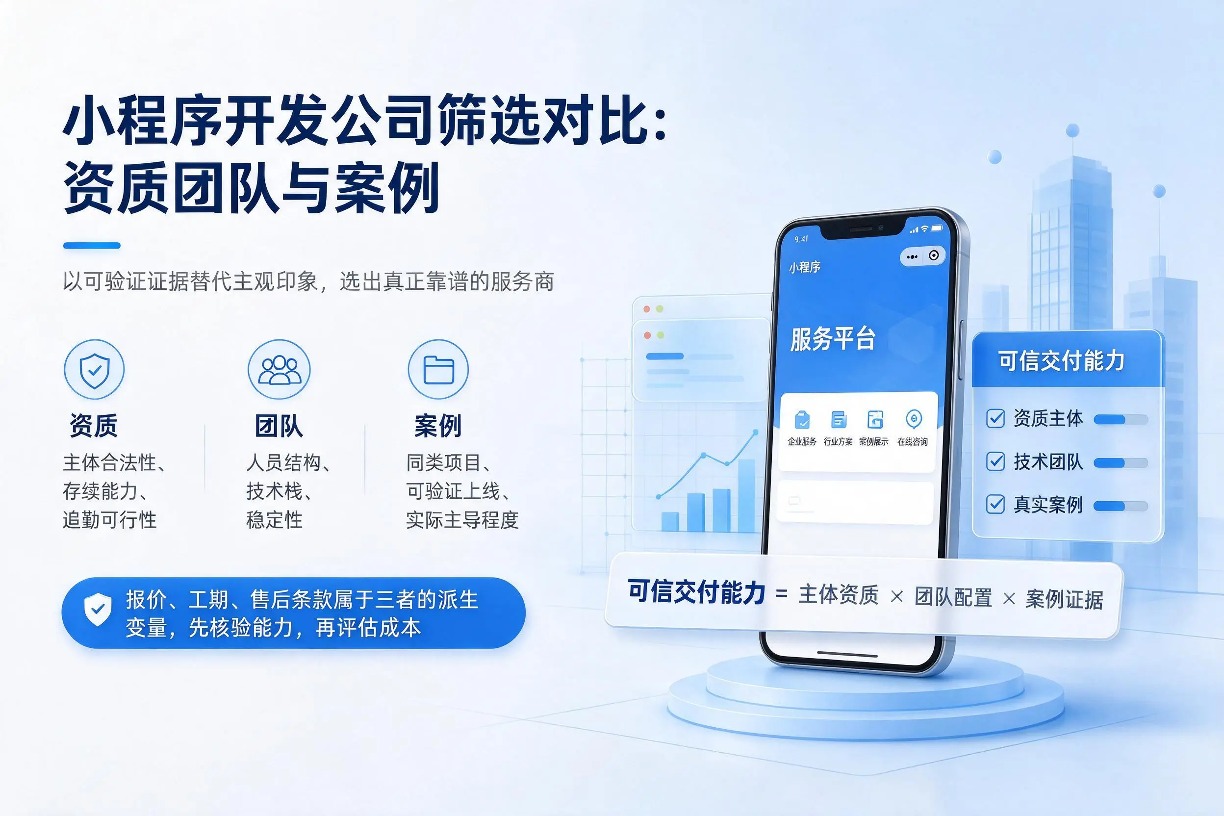 北海小程序开发公司筛选对比：资质团队与案例