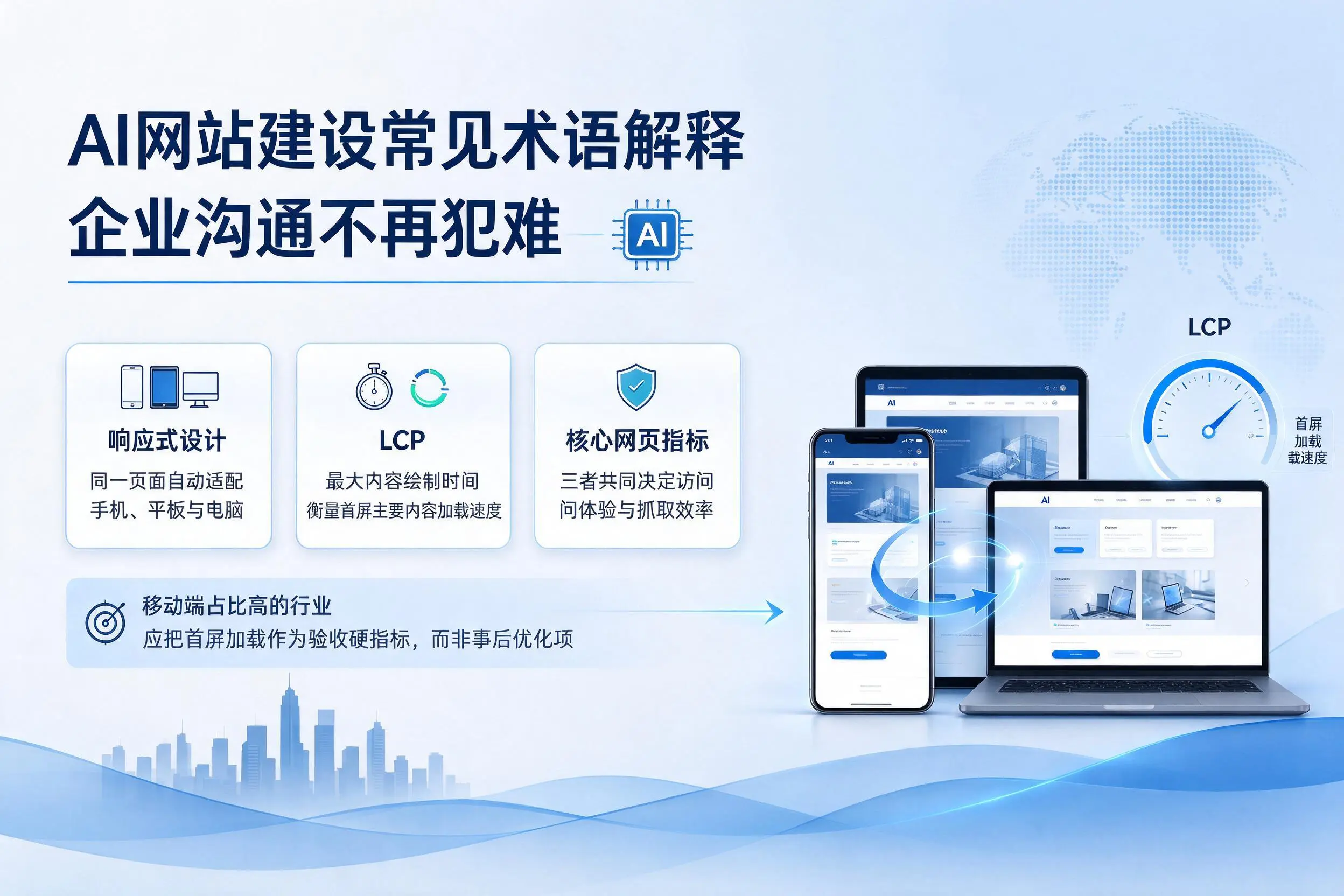 AI网站建设常见术语解释,北海企业沟通不再犯难