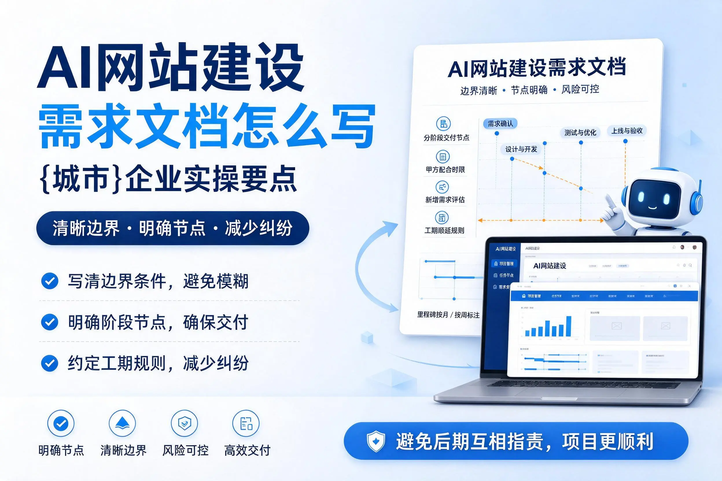 AI网站建设需求文档怎么写,北海企业实操要点