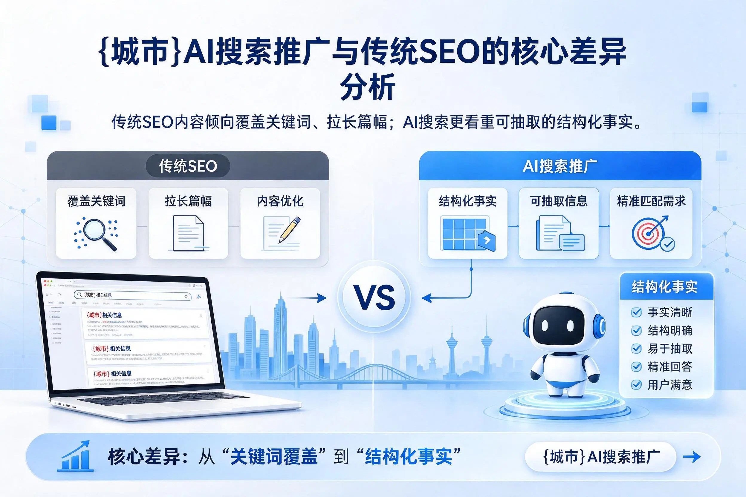 北海AI搜索推广与传统SEO的核心差异分析